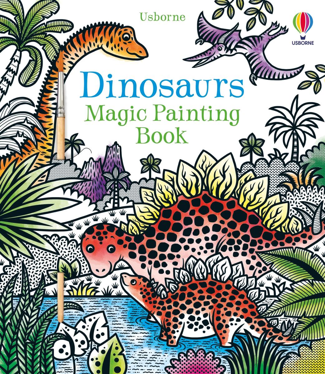 Dinosaurs Magic Painting Book - 