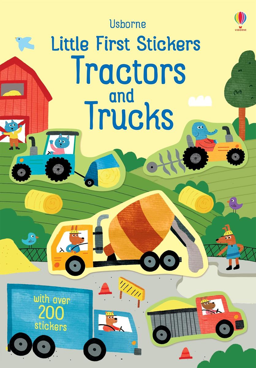 Little First Stickers Tractors and Trucks - 