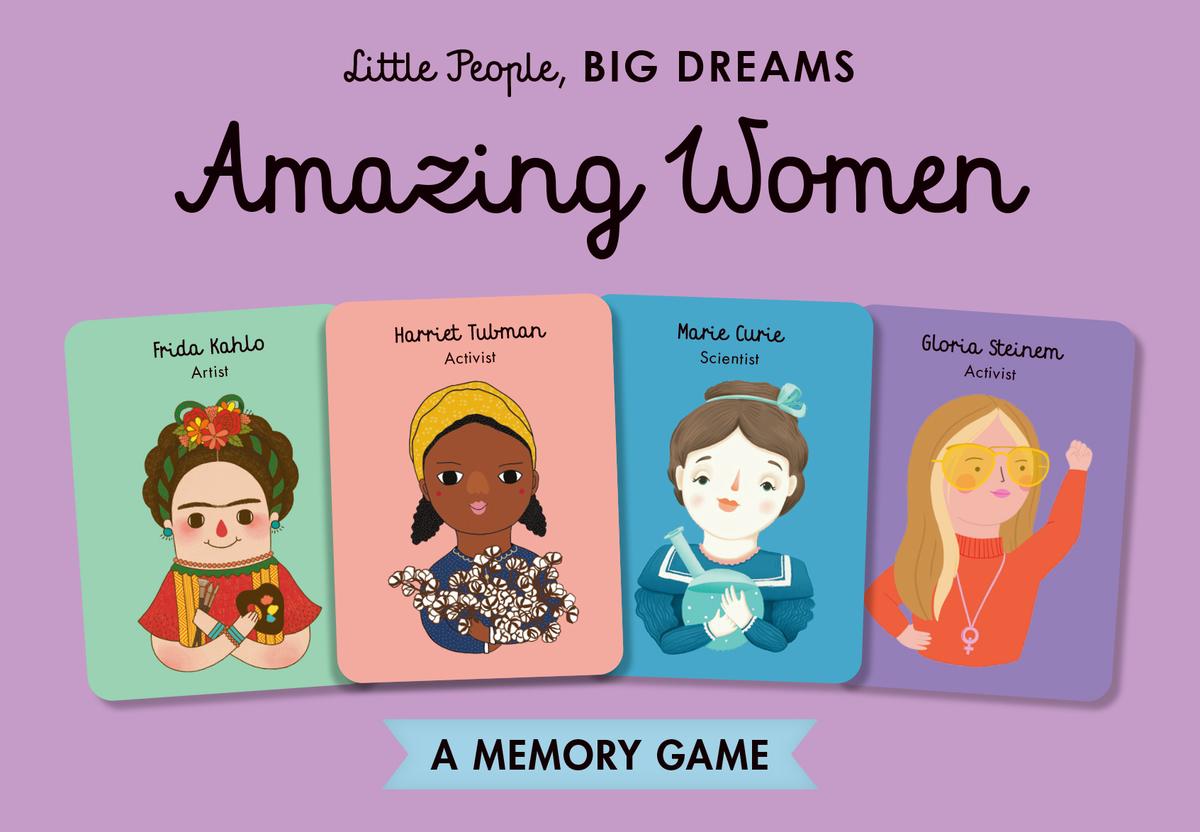 Bolen Books | Little People, BIG DREAMS Amazing Women Memory Game