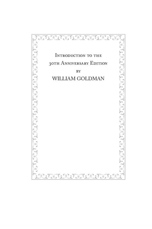 The Princess Bride by William Goldman, Michael Manomivibul