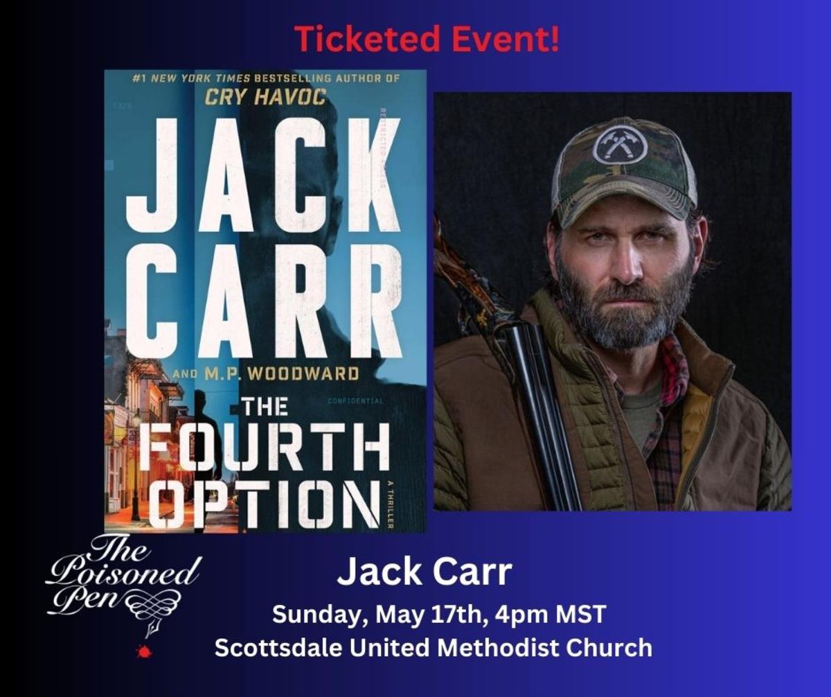 Event Jack Carr Fourth Option by Jack Carr | The Poisoned Pen