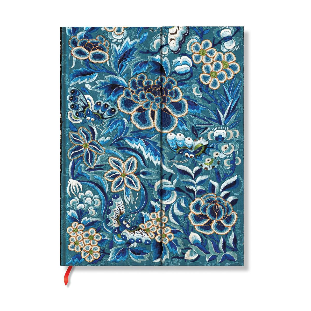 Blue Willow Midi Hardcover Address Book, 144pg, 120GSM by Paperblanks (Celebrate Hanfu)