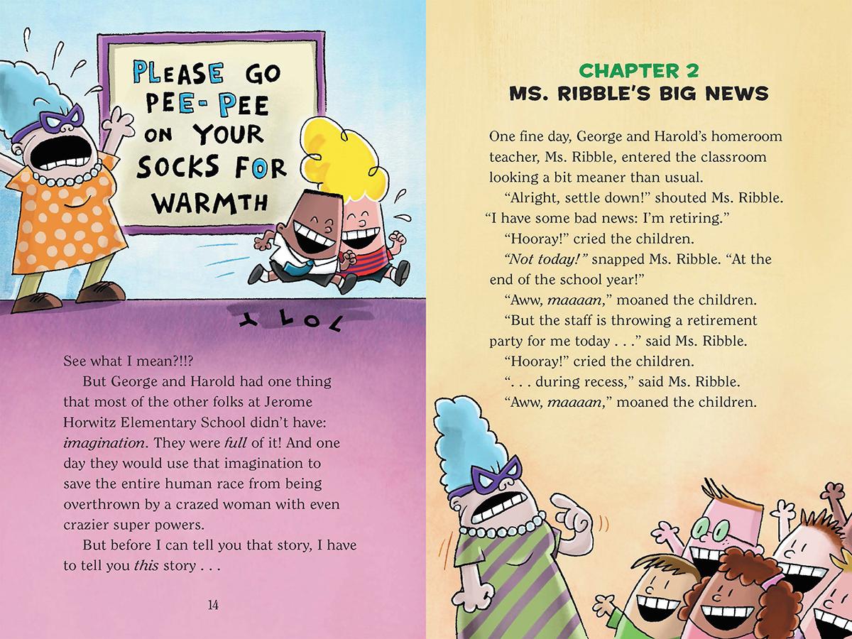 The Creative Bookworm  Captain Underpants and the Wrath of the