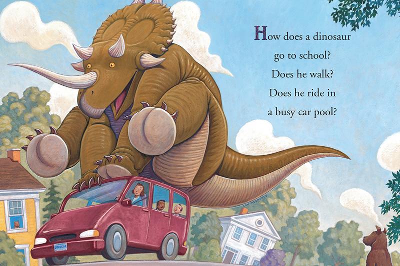 How Do Dinosaurs Go to School? by Jane Yolen, Mark Teague | I Am Books