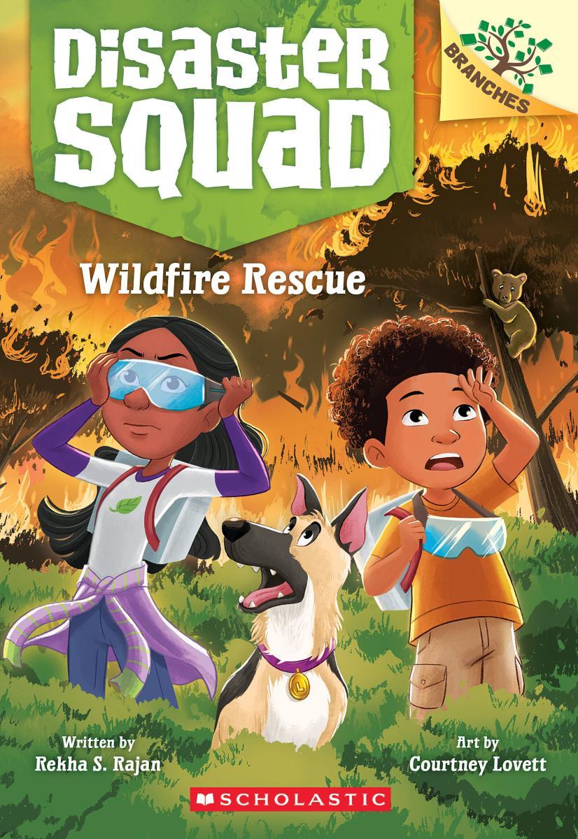 Wildfire Rescue by Rekha S Rajan, Courtney Lovett | Brain Lair Books
