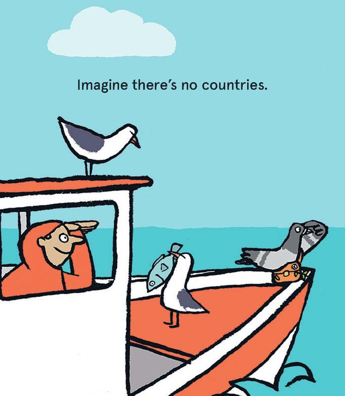 Imagine by John Lennon, Jean Jullien | Grass Roots Books