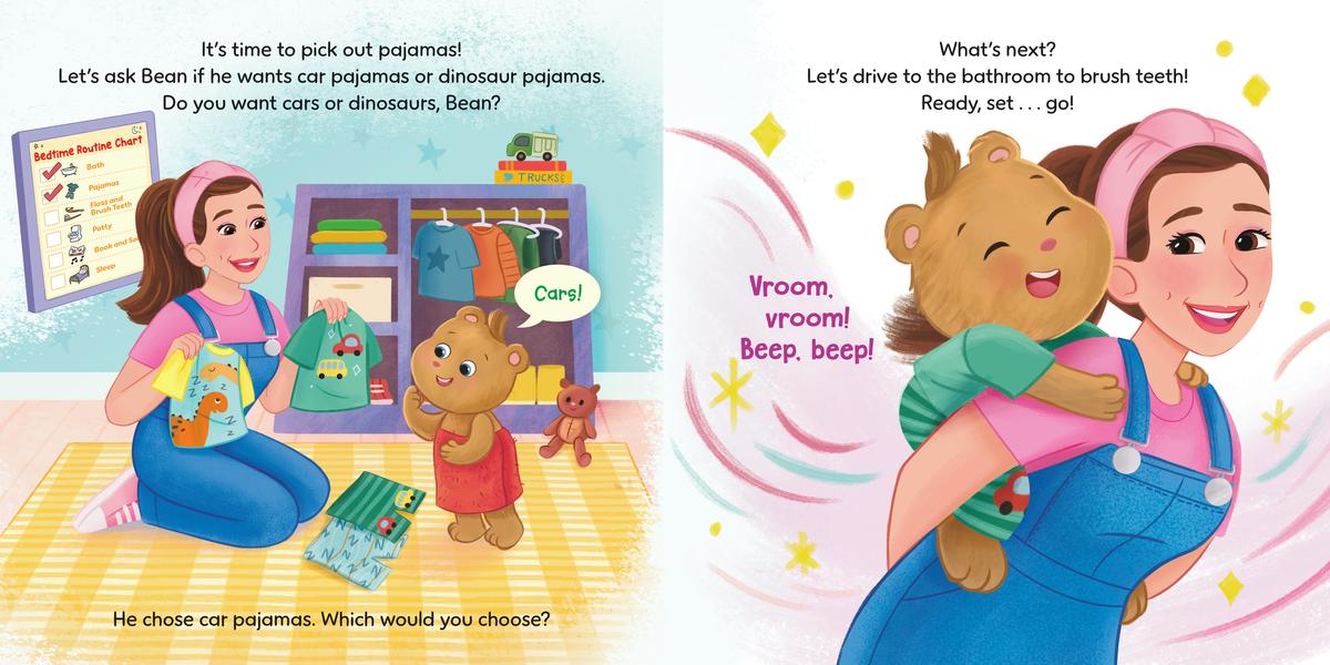 Ms. Rachel and Bean and the Bedtime Routine by Ms Rachel | Librairie ...