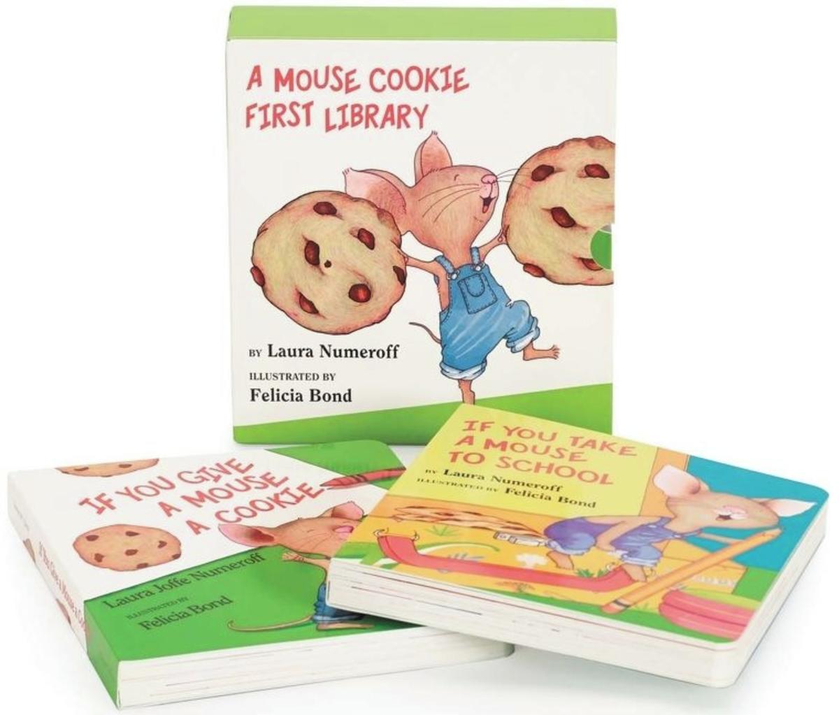 A Mouse Cookie First Library by Laura Numeroff, Felicia Bond