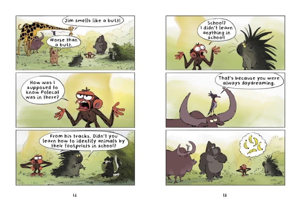 Grumpy Monkey School Stinks! by Suzanne Lang, Max Lang | Zenith