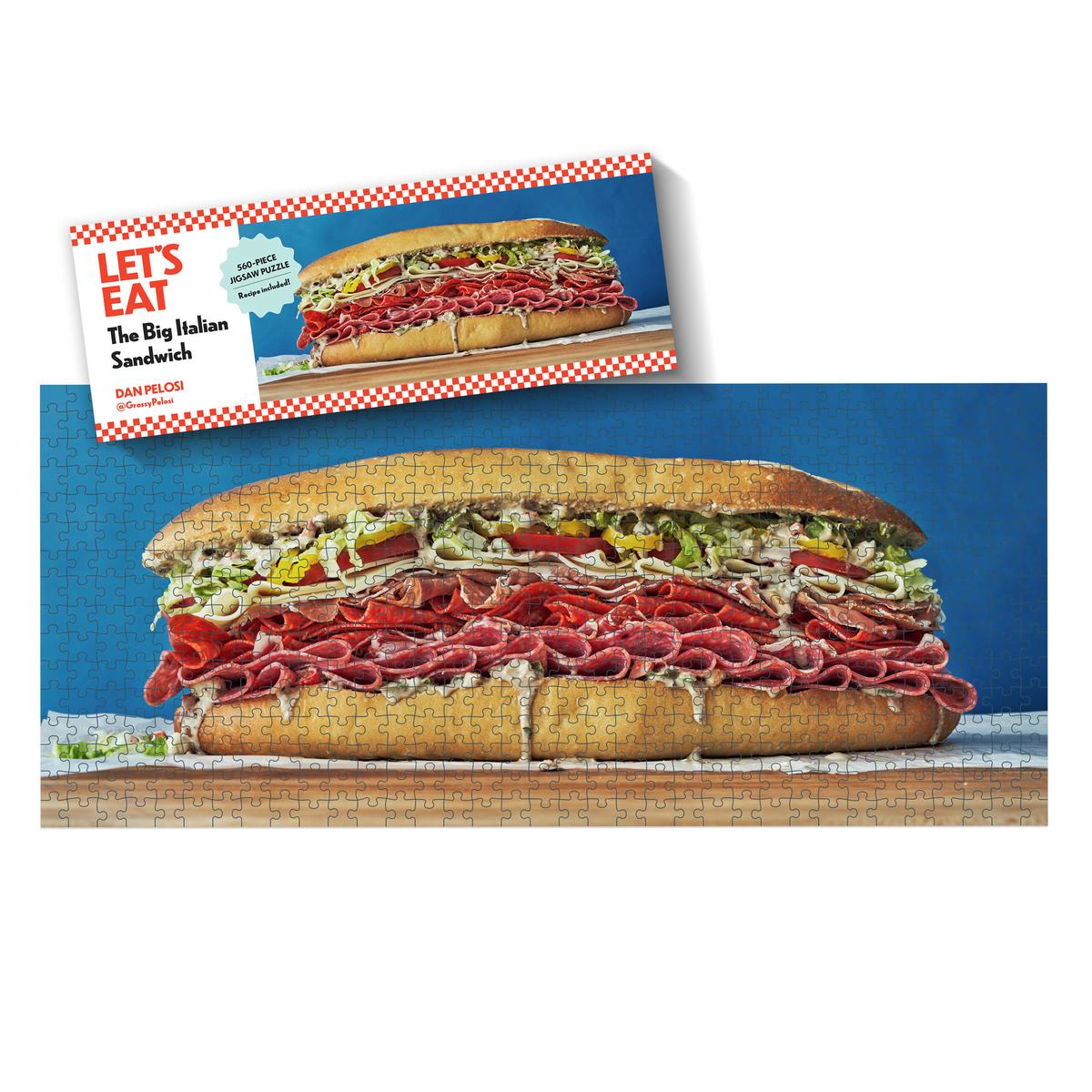 The Big Italian Sandwich Puzzle by Dan Pelosi | Books Are Magic