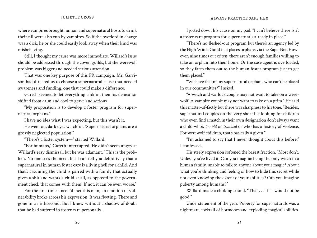 Always Practice Safe Hex by Juliette Cross | Tropes & Trifles