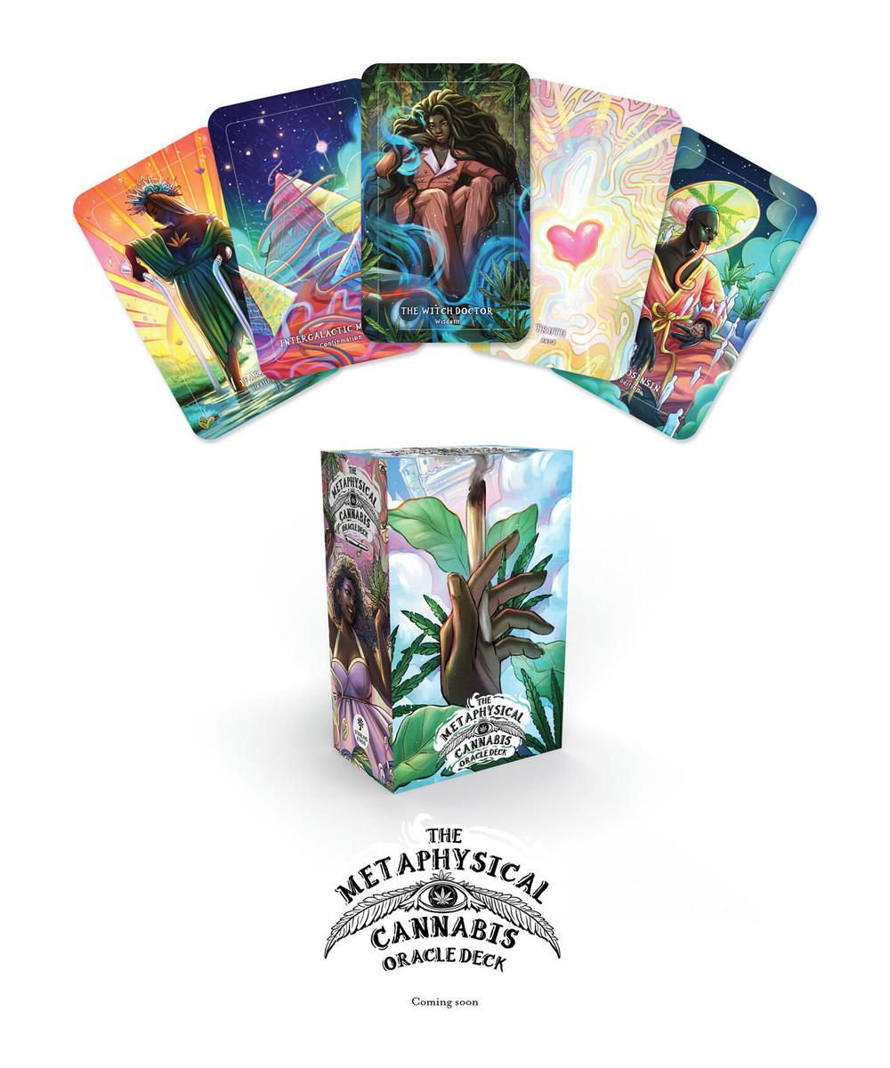 The Metaphysical Cannabis Oracle Deck by Maggie Wilson Dorsky