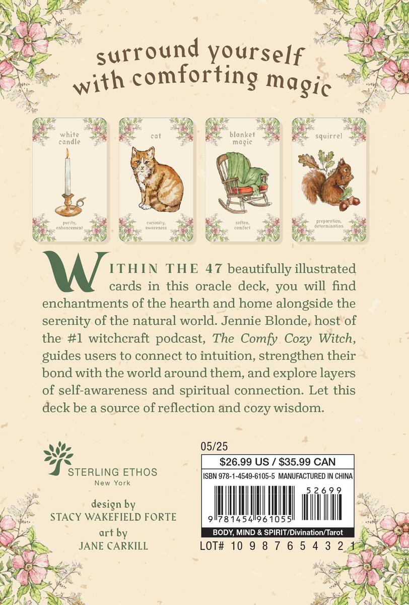 The Comfy Cozy Witch Oracle by Jennie Blonde | The Little Book