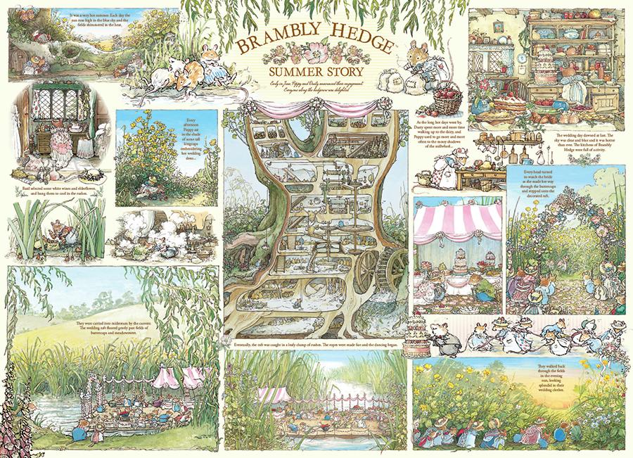 Brambly Hedge Summer Story 1000 Piece by Cobblehill | Munro's Books