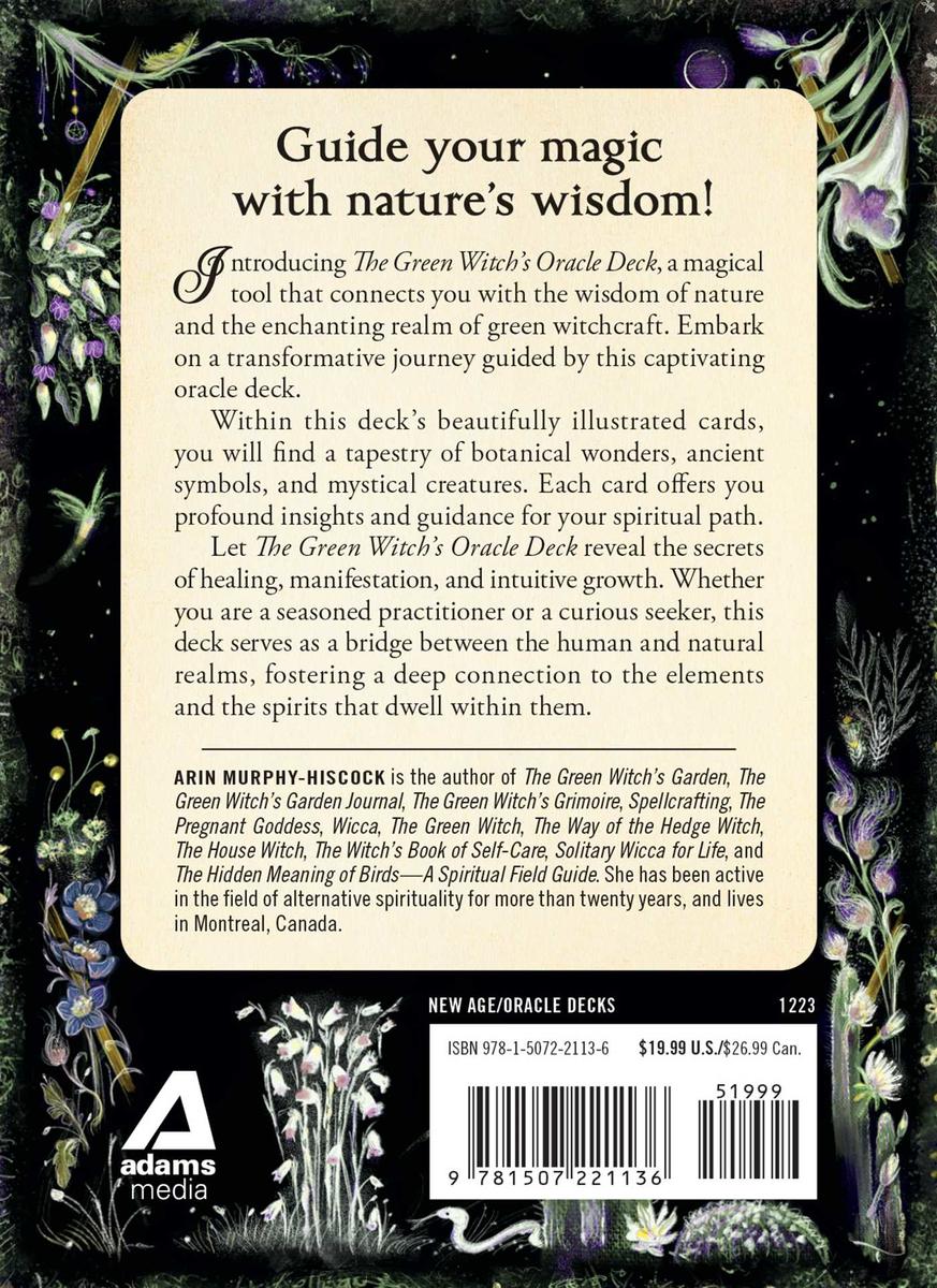 The Green Witch's Oracle Deck by Arin Murphy-Hiscock, Sara Richard