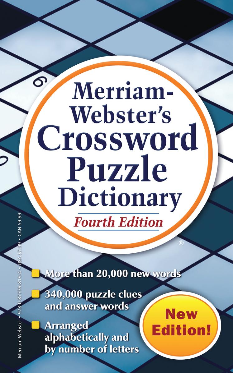Merriam-Webster's Crossword Puzzle Dictionary - 