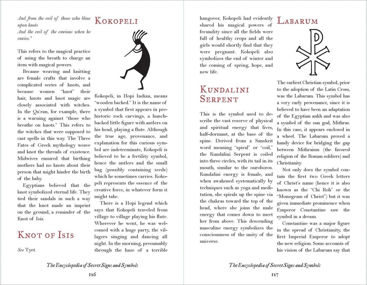 The Encyclopedia of Secret Signs and Symbols by Adele Nozedar