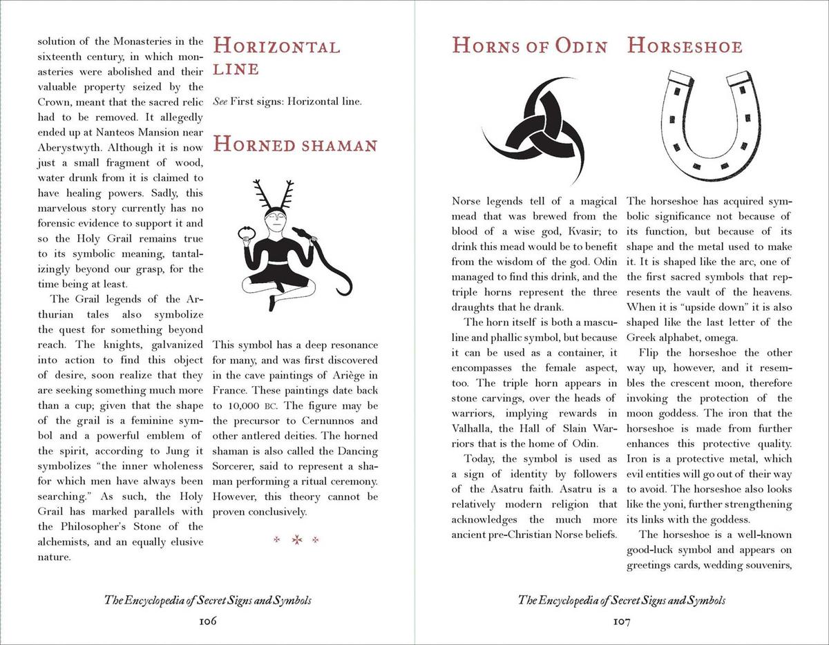 The Encyclopedia of Secret Signs and Symbols by Adele Nozedar
