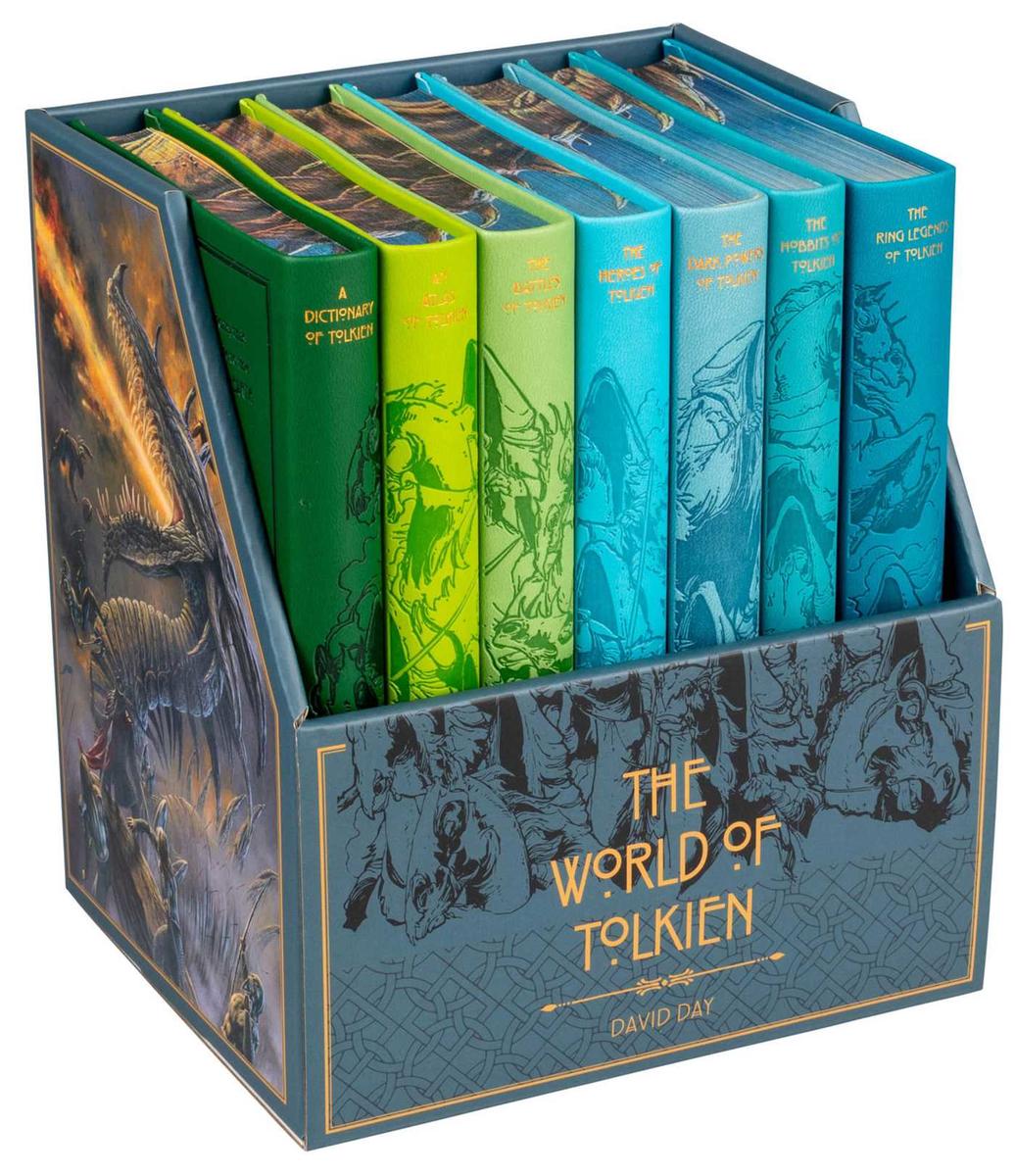 World of Tolkien Seven-Book Boxed Set by David Day | Commonplace Books