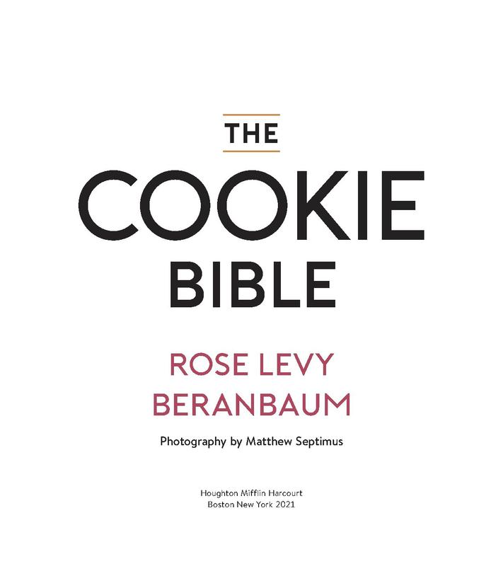 The Cookie Bible by Rose Levy Beranbaum - ThermoWorks