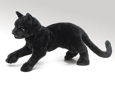 Black CAT Puppet