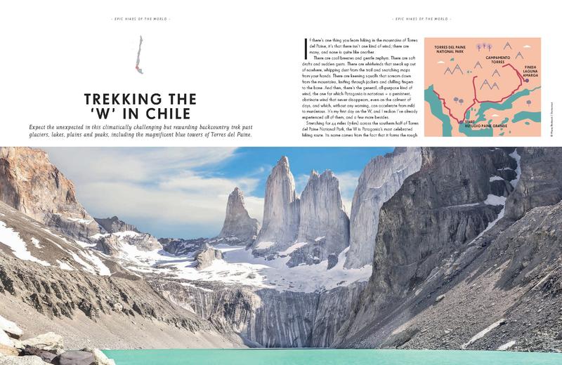 Pages on Kensington Lonely Planet Epic Hikes of the World 1 1st Ed