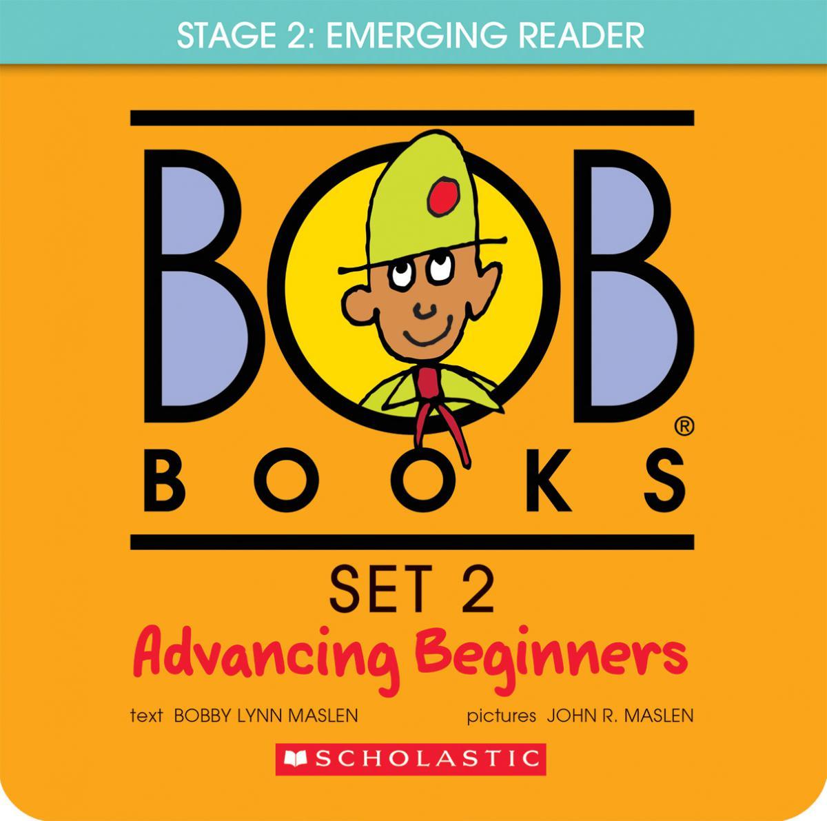 Bob Books - Advancing Beginners Box Set | Phonics, Ages 4 and up, Kindergarten (Stage 2 - Emerging Reader): 8 Books for young readers