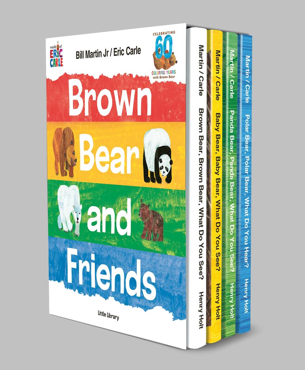 Brown Bear and Friends Little Library by Eric Carle, Jr, Bill