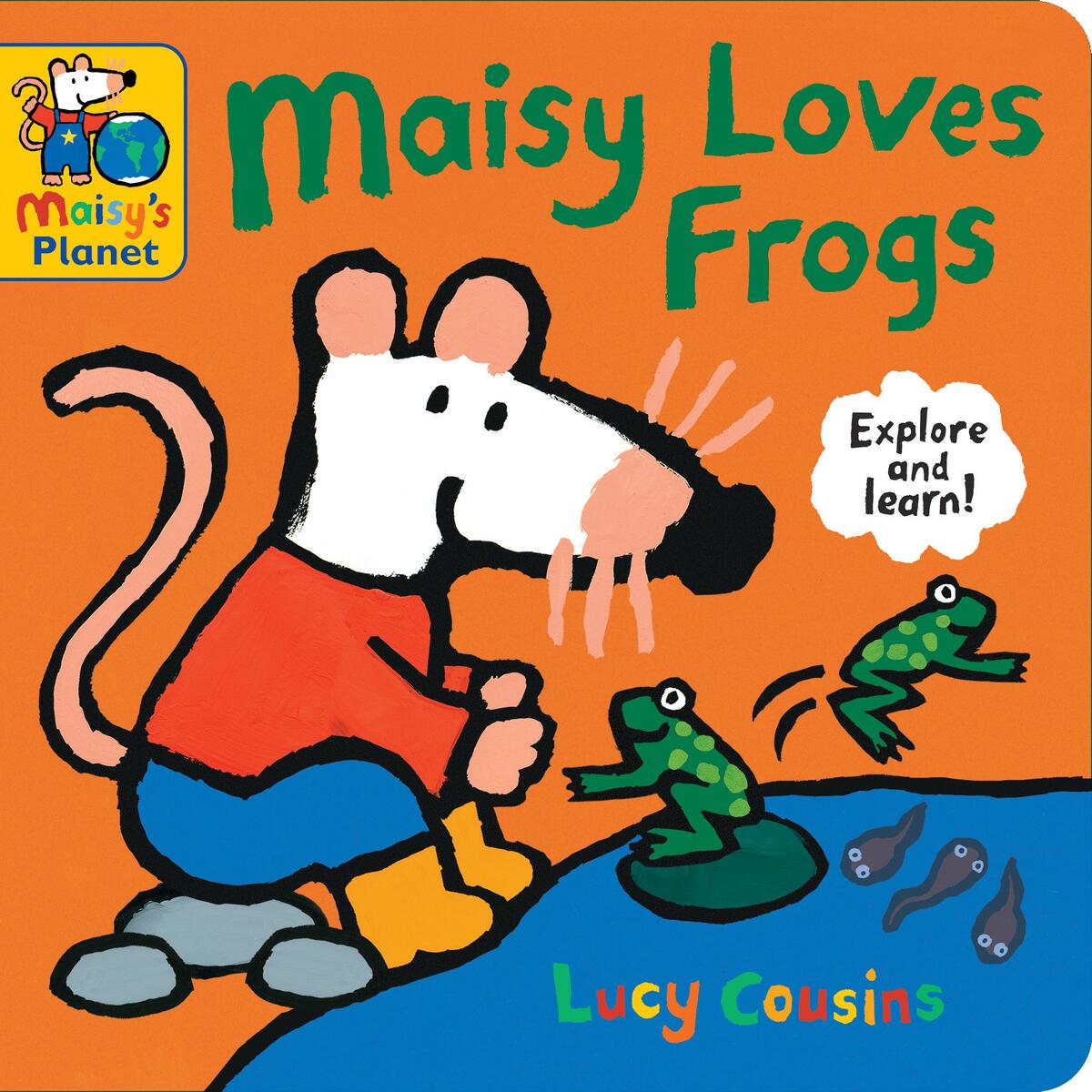 Maisy Loves Frogs by Lucy Cousins | Moon Palace Books
