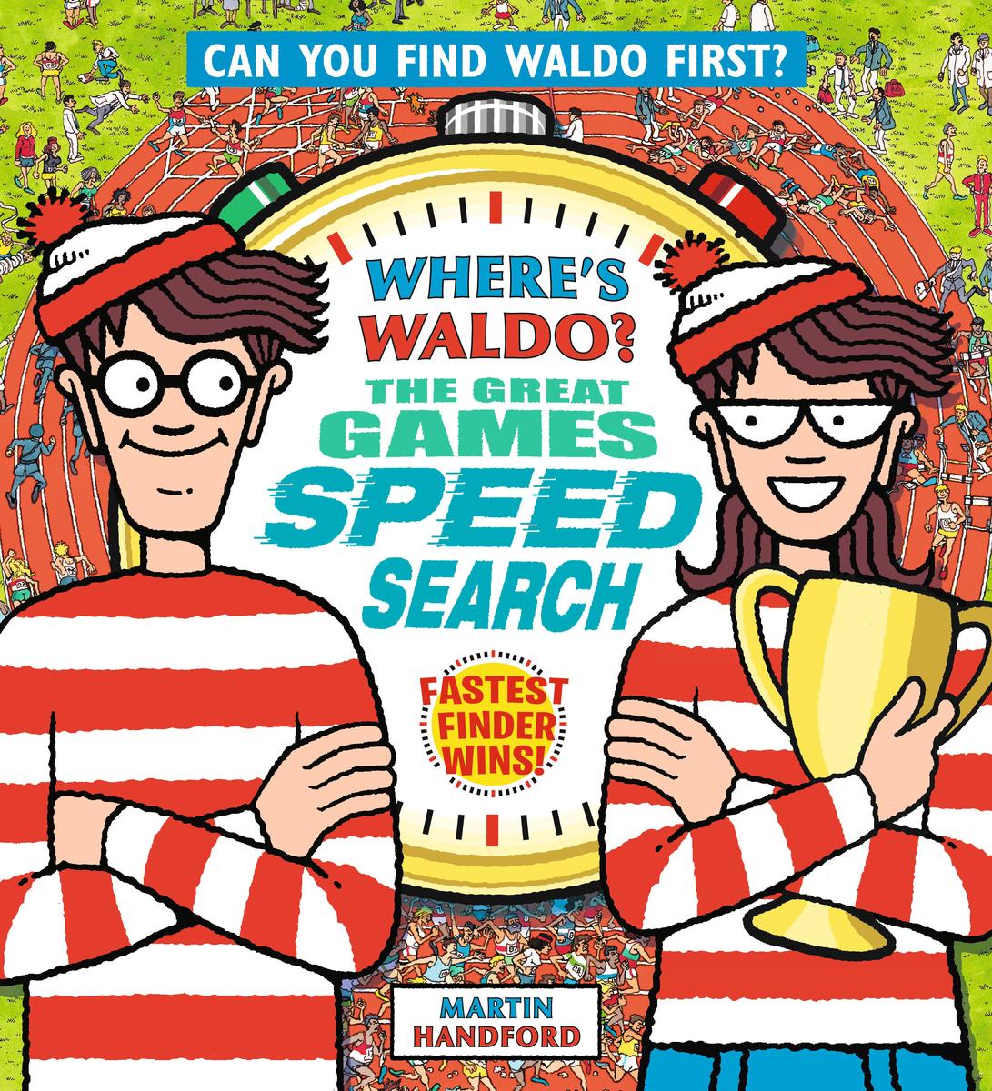 Where's Waldo? The Great Games Speed Search: (A Hidden Object Activity Book that Lays Flat for Head-to-Head Competition with Friends & Family - a