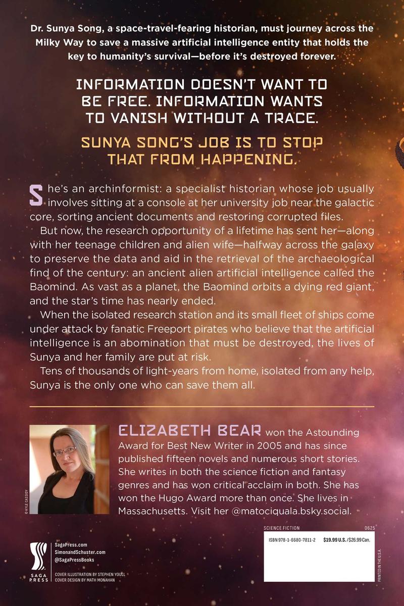 The Folded Sky by Elizabeth Bear | Book Moon Books