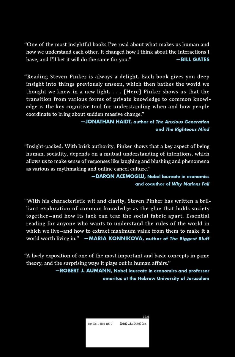 When Everyone Knows That Everyone Knows . . . by Steven Pinker | Kramers