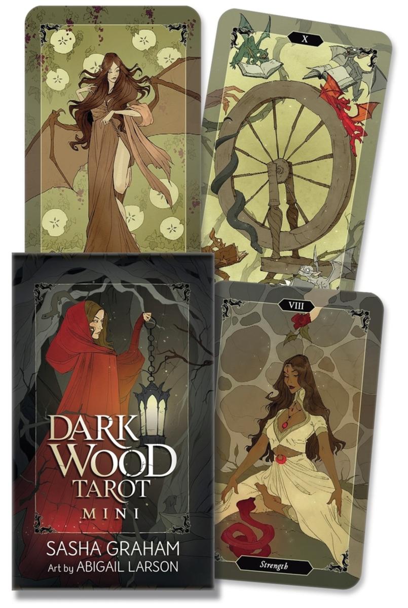 Singing Pebble Books | Dark Wood Tarot Mini Deck