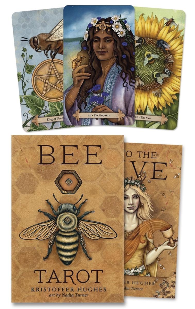 Bee Tarot by Kristoffer Hughes, Nadia Turner | Astoria Bookshop