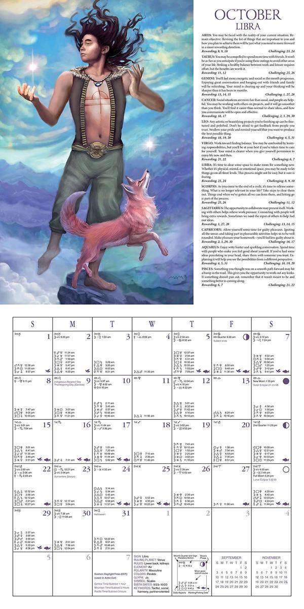 Zenith Bookstore 2023 Llewellyn s Astrological Calendar