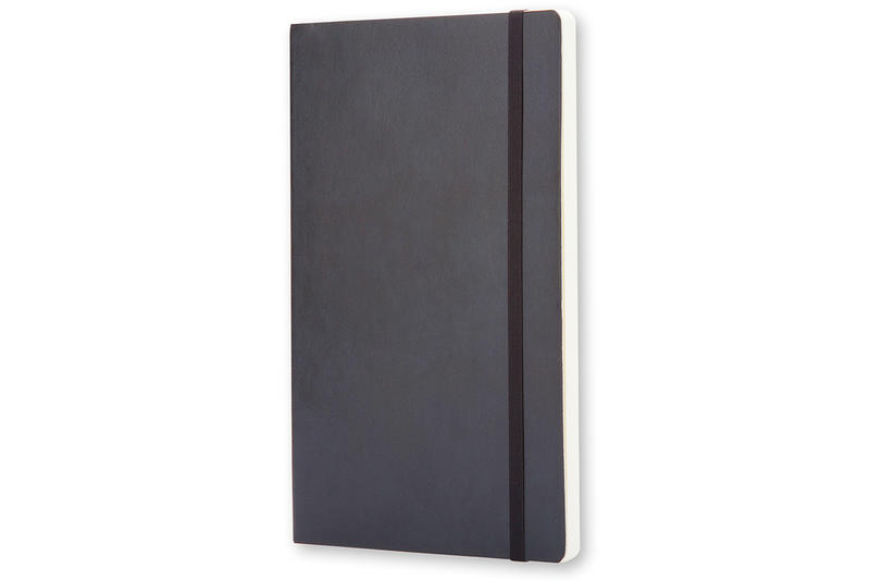 Books Are Magic [Smith St]  Moleskine Classic Notebook, Large, Plain, Black,  Soft Cover (5 x 8.25)