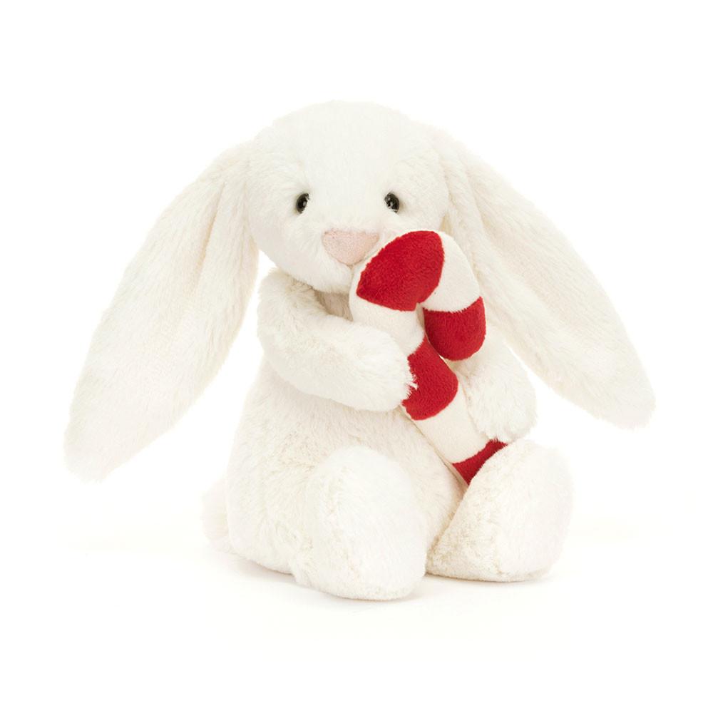 The Book Keeper Bashful Bunny with Candy Cane