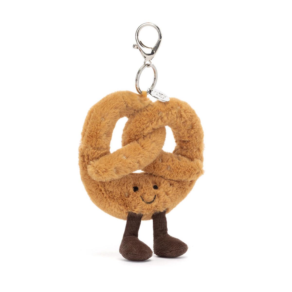 ぬいぐるみ  pretzel bag charm Amuseables Pretzel Bag Charm by Jellycat, H7
