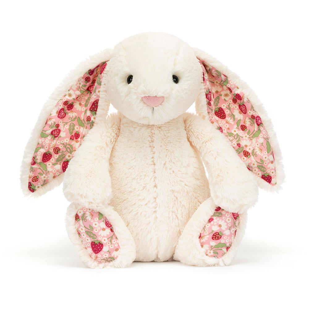 ぬいぐるみ  Blossom Cream Bunny Medium Blossom Cream Bunny Berry Medium by Jellycat, H12