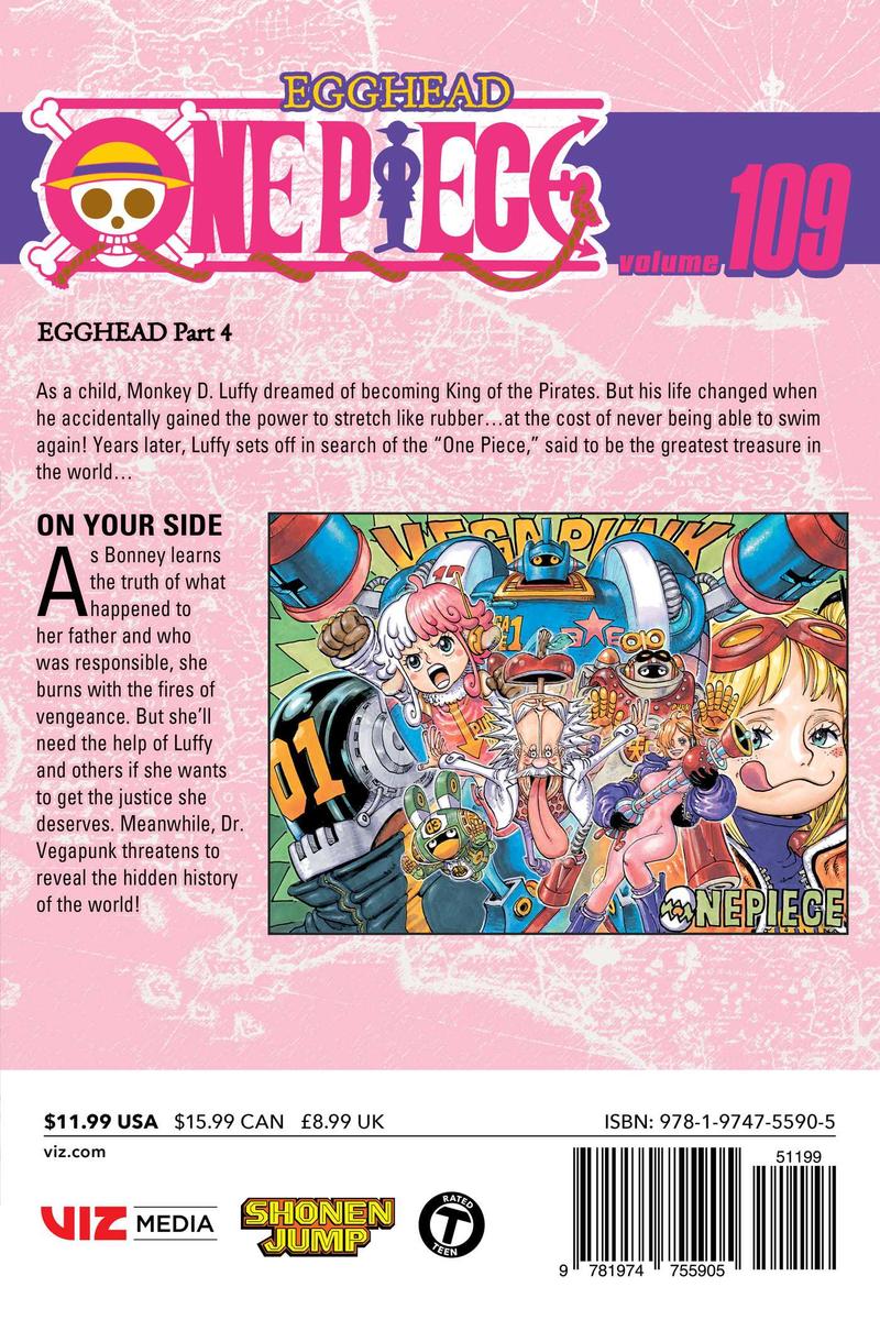 One Piece, Vol. 109 by Eiichiro Oda | Albany Books