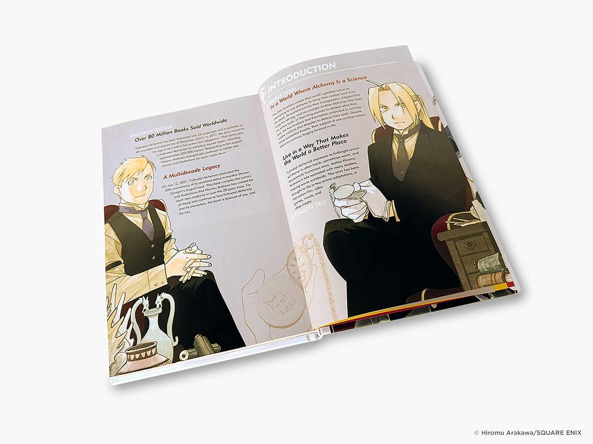 Fullmetal Alchemist 20th Anniversary Book by Hiromu Arakawa, Enix