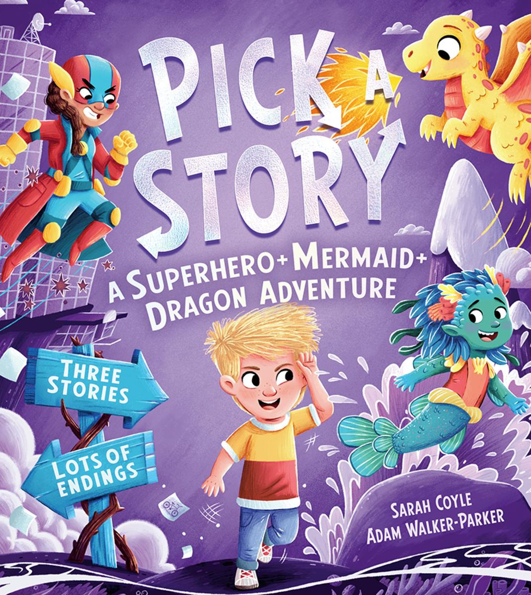 A Superhero Mermaid Dragon Adventure (pick a Story) - 