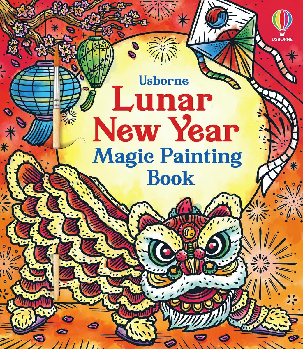 Lunar New Year Magic Painting Book - 