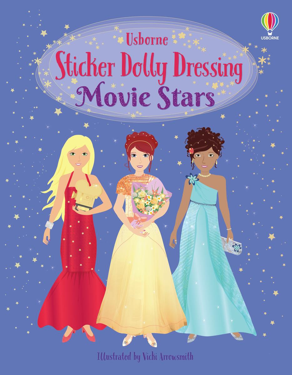 Sticker Dolly Dressing Movie Stars - 