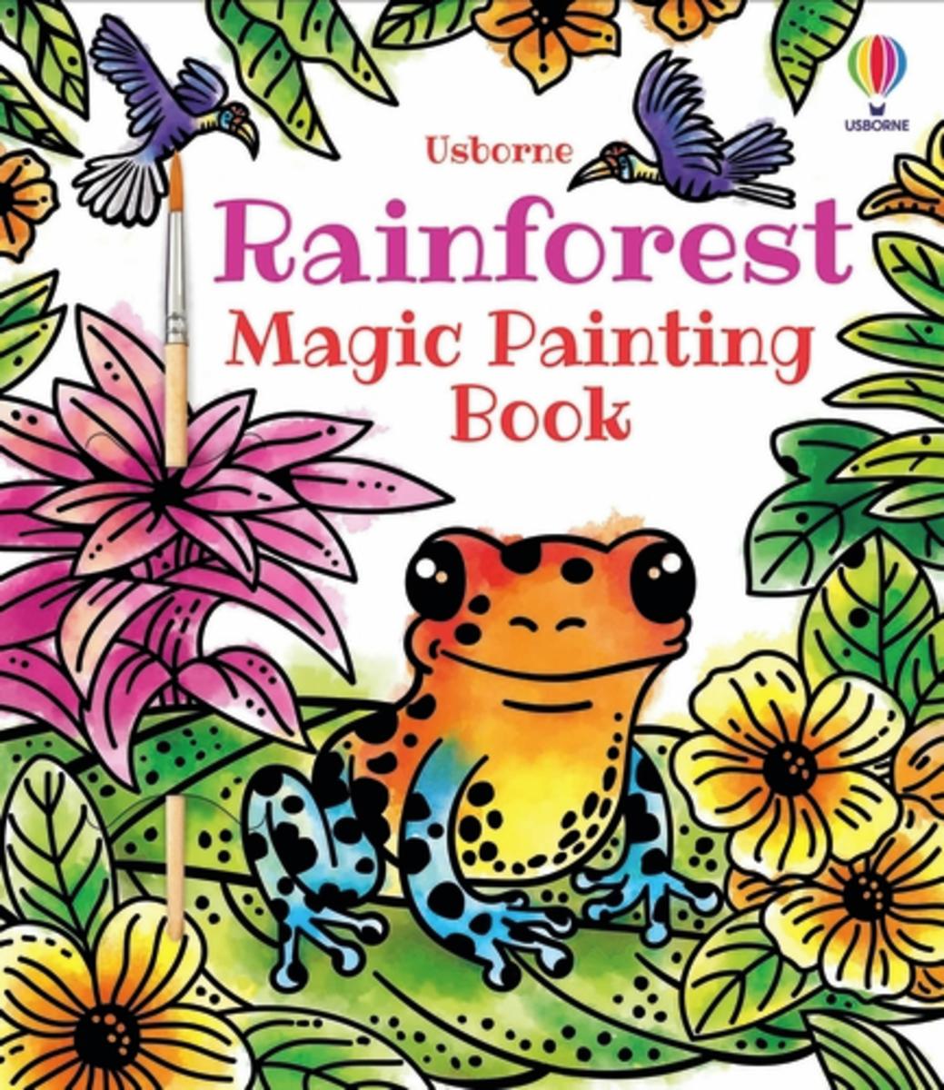 Rainforest Magic Painting Book - 