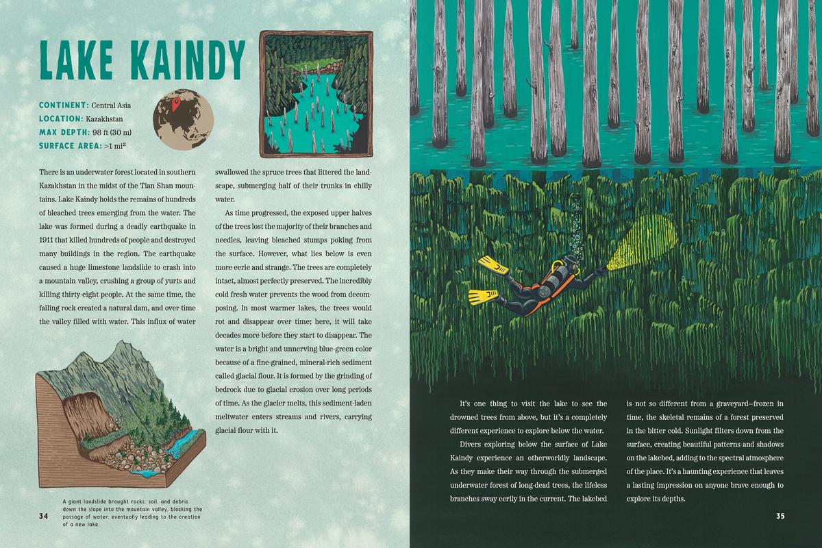 Spooky Lakes by Geo Rutherford | Moon Palace Books