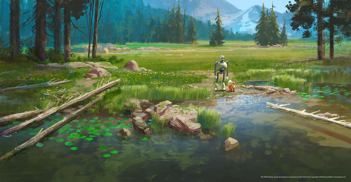 The Art of DreamWorks The Wild Robot (Deluxe Edition) by Jerry 