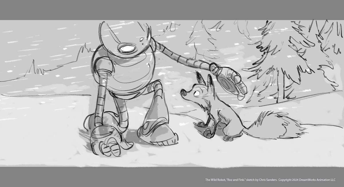 The Art of DreamWorks The Wild Robot (Deluxe Edition) by Jerry