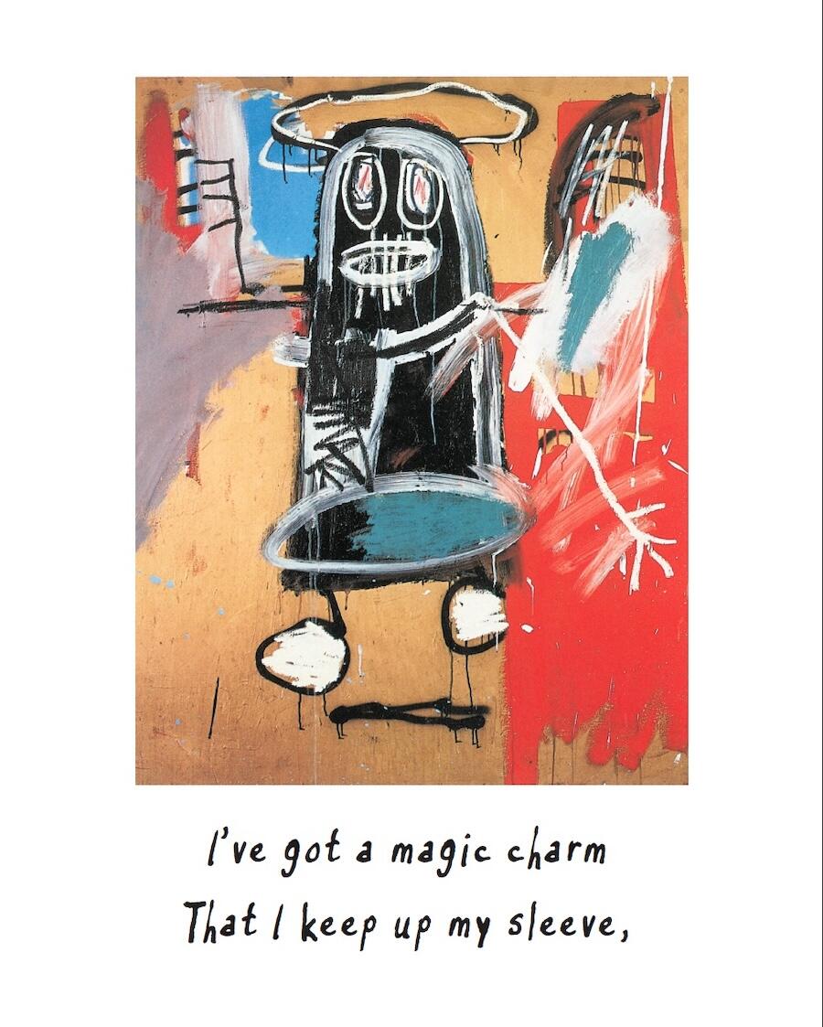 Life Doesn't Frighten Me by Maya Angelou, Jean-Michel Basquiat