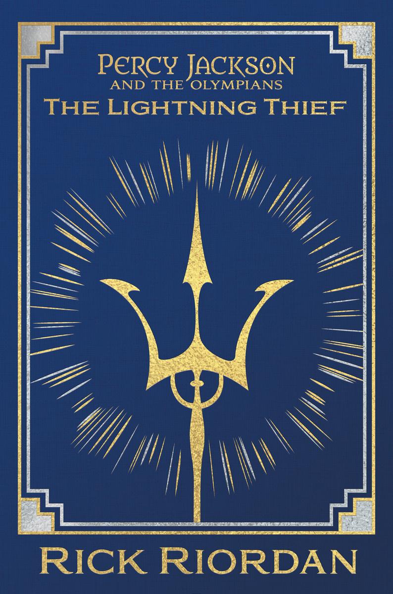 Percy Jackson and the Olympians The Lightning Thief Deluxe Collector's  Edition by Rick Riordan | Astoria Bookshop, image size:794x1200